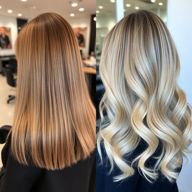 Balayage Doré - Coloration professionnelle